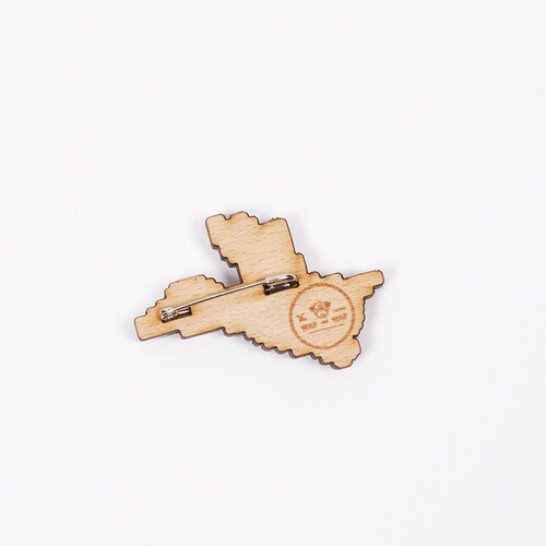 Значок ЗАПОРОЖЕЦ х WAF-WAF Дичь-86Бит-Color фото 4