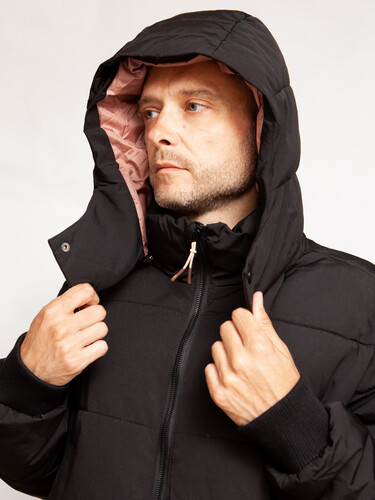 Куртка ЗАПОРОЖЕЦ Baikal Long Black фото 16