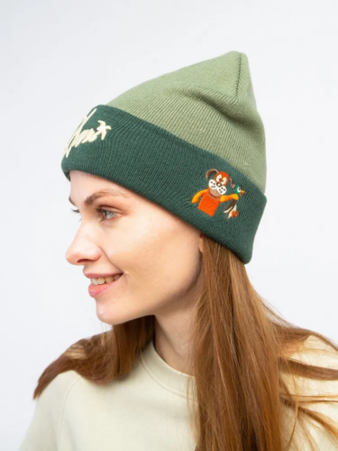 Шапка ЗАПОРОЖЕЦ Ditch Sobachka/Дичь Собачка Green/Light Green фото 23