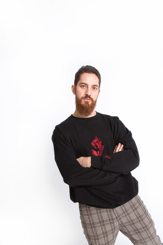 Свитшот WATAGA Insider WTGHI-001 Черный фото 4