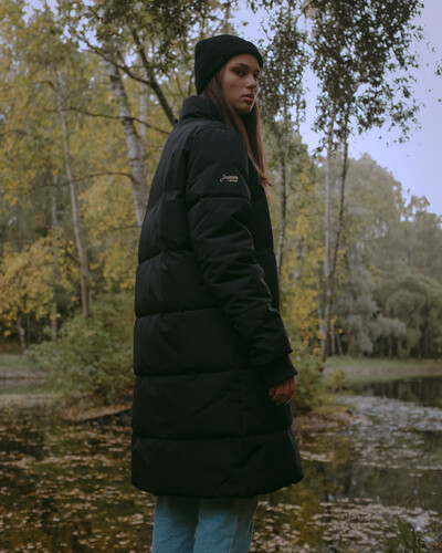 Куртка ЗАПОРОЖЕЦ Baikal Long Black фото 15