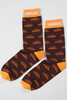 Носки ЗАПОРОЖЕЦ Машинки Коричневый фото 4