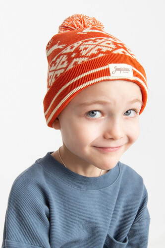 Шапка ЗАПОРОЖЕЦ Oleni (детская) Orange фото 15