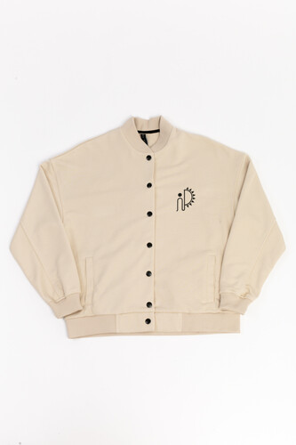 Толстовка без капюшона SEA-PEA СLOTHING женская Бежевый фото 5