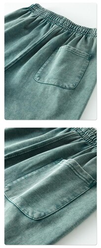 Брюки Truespin Train Washed Зеленый фото 12