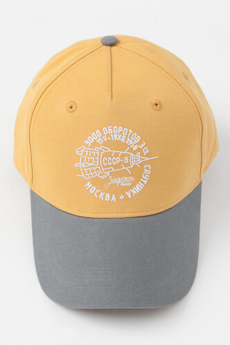 Бейсболка ЗАПОРОЖЕЦ х МУЗЕЙ КОСМОНАВТИКИ Kosmos Yellow фото 11