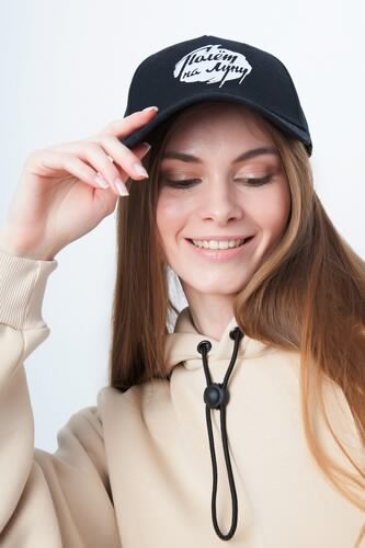 Бейсболка ЗАПОРОЖЕЦ х МУЗЕЙ КОСМОНАВТИКИ Kosmos Black фото 16