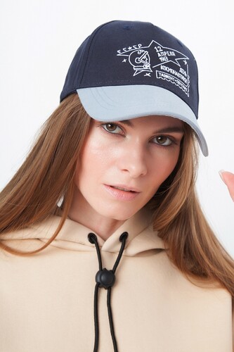 Бейсболка ЗАПОРОЖЕЦ х МУЗЕЙ КОСМОНАВТИКИ Kosmos Navy фото 15