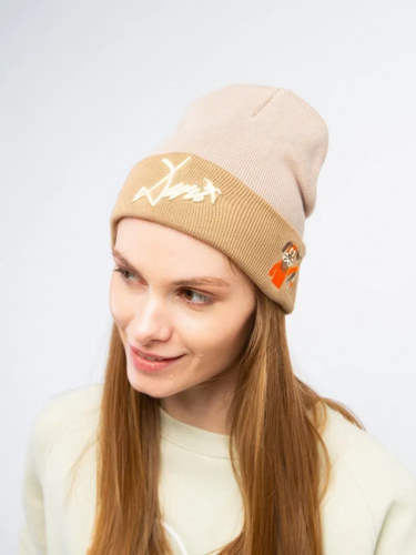 Шапка ЗАПОРОЖЕЦ Ditch Sobaka Light Beige/Beige фото 11