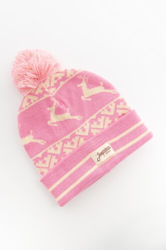 Шапка ЗАПОРОЖЕЦ Oleni (детская) Pink фото 7