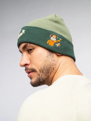 Шапка ЗАПОРОЖЕЦ Ditch Sobachka/Дичь Собачка Green/Light Green фото 16