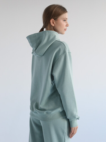 Худи РОДИНА Оверсайз (женское) Мята фото 6