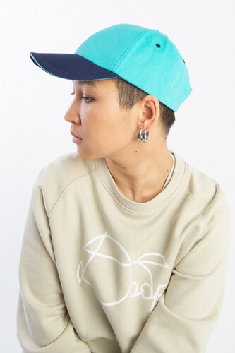 Бейсболка TRUESPIN Blank Бирюза фото 7