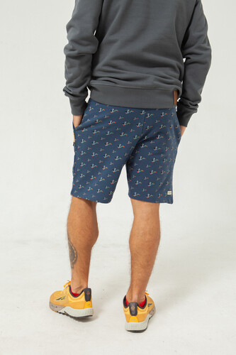 Шорты ЗАПОРОЖЕЦ Ditch 86Bit Ping-Pong Navy фото 8