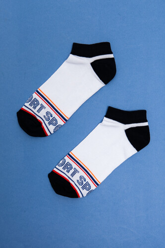 Носки ЗАПОРОЖЕЦ Спорт Печать короткие Белый фото 5