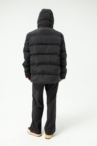 Куртка TRUESPIN Puffy Hooded Jacket Black фото 27