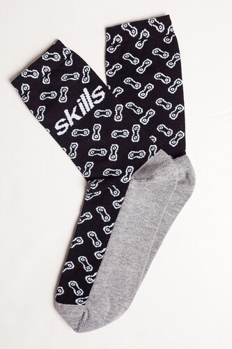 Носки SKILLS Цепи Черный фото 8