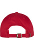 Бейсболка FLEXFIT Low Profile Organic Cotton Cap Red фото 3