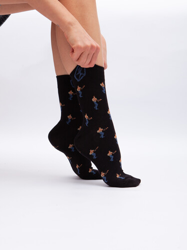 Носки ЗАПОРОЖЕЦ Контра Черный фото 33