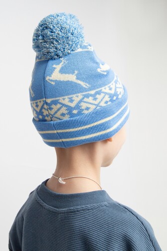 Шапка ЗАПОРОЖЕЦ Oleni (детская) Blue фото 12