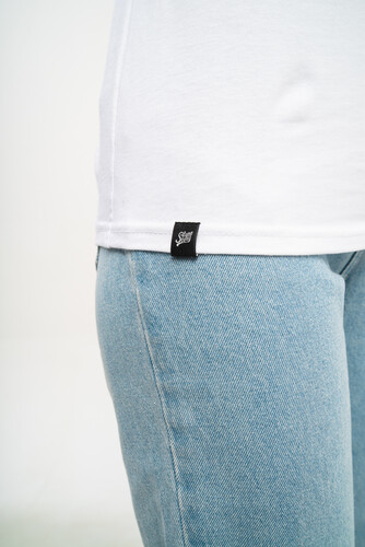 Футболка LONG STORY Three color line Желто-Зелено-Голубой фото 8