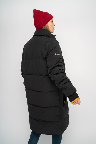 Куртка ЗАПОРОЖЕЦ Baikal Long Black фото 12