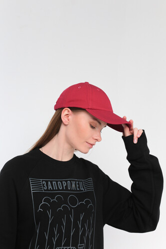 Бейсболка TRUESPIN Blank Бордо фото 15
