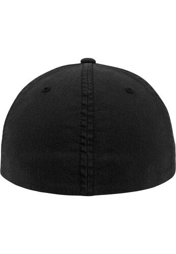 Бейсболка FLEXFIT Flexfit Garment Washed Cotton Dad Hat Black фото 9