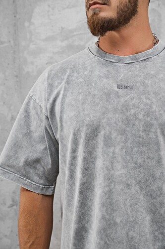 Футболка 108 Hertz Washed Grey фото 6