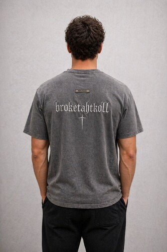 Футболка SIXTYTEN Cross.Grey Серый фото 4