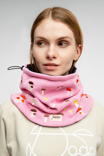 Шарф ЗАПОРОЖЕЦ Gribochki Pink фото 11