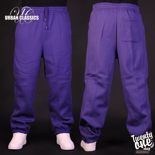 Брюки URBAN CLASSICS Sweatpants Purple фото 5