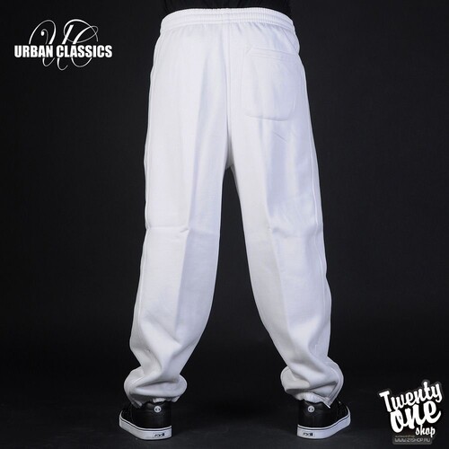 Брюки URBAN CLASSICS Sweatpants White фото 7
