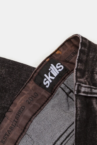 Джинсы SKILLS Slim Flex Black фото 22