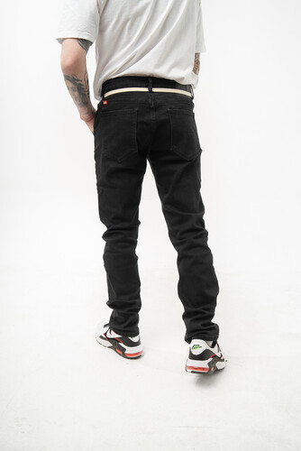 Джинсы SKILLS Slim Flex Black/Black фото 11