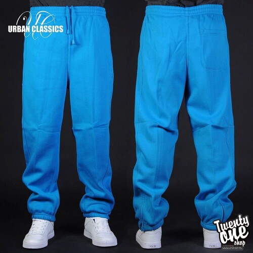 Брюки URBAN CLASSICS Sweatpants Turquoise фото 5