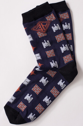 Носки ЗАПОРОЖЕЦ Танк Синий фото 4