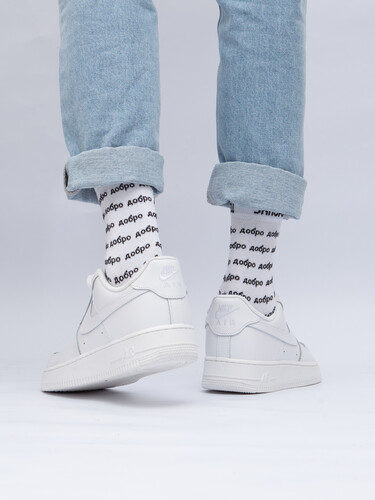 Носки ЗАПОРОЖЕЦ Добро мини Белый фото 16