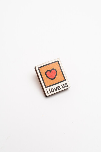 Пин деревянный WAF-WAF Снимок на память фото 4