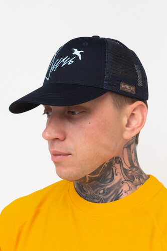 Бейсболка ЗАПОРОЖЕЦ Ditch Navy фото 2