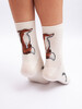 Носки ЗАПОРОЖЕЦ Лиса Молочный фото 10