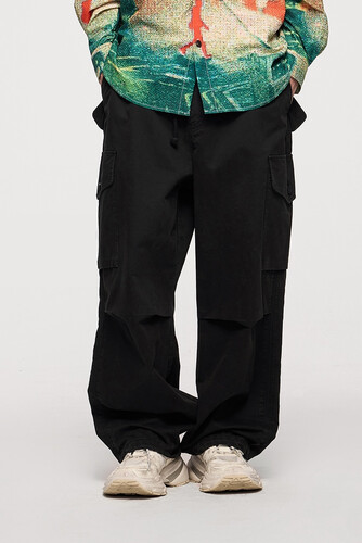 Брюки TRUESPIN Worker Pocket Черный фото 5