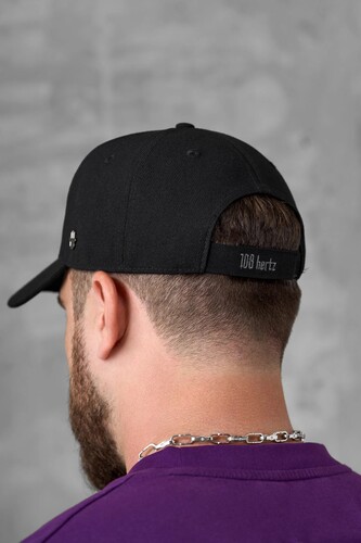 Бейсболка 108 Hertz Black фото 11