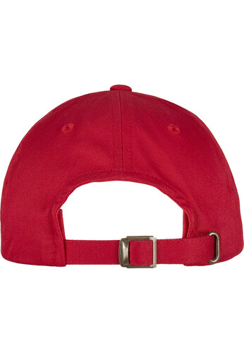 Бейсболка FLEXFIT Low Profile Organic Cotton Cap Red фото 7