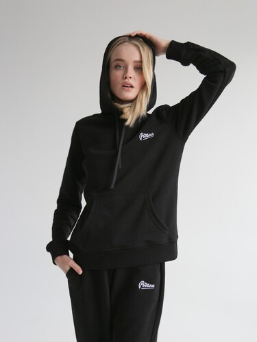 Худи РОДИНА Base (женское) Черный фото 7