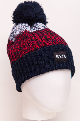 Шапка TRUESPIN Triple White/Navy/Red фото 5
