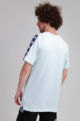 Футболка PINK DOLPHIN Wave Sport Tee Light Blue фото 5