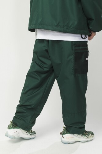 Мужские штаны CODERED Square Pants Wide Зеленый Темный фото 14