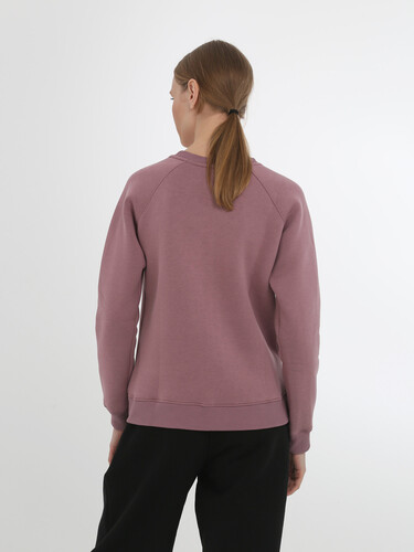 Свитшот с начесом РОДИНА Base (женский) Фиолетовый фото 4