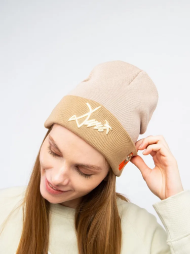 Шапка ЗАПОРОЖЕЦ Ditch Sobaka Light Beige/Beige фото 17